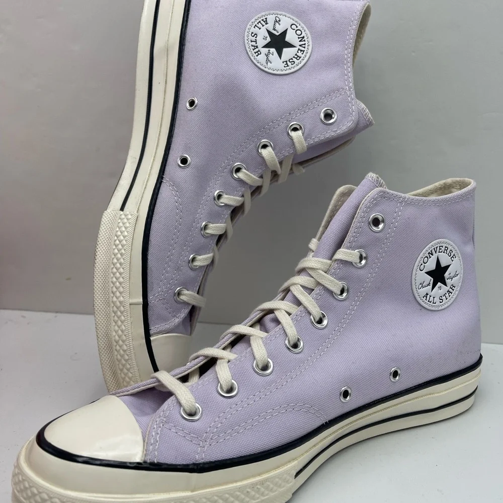 Converse Men’s A02754C CHUCK 70 HI VAPOR VIOLET/EGRET High-Top Sneakers Purple